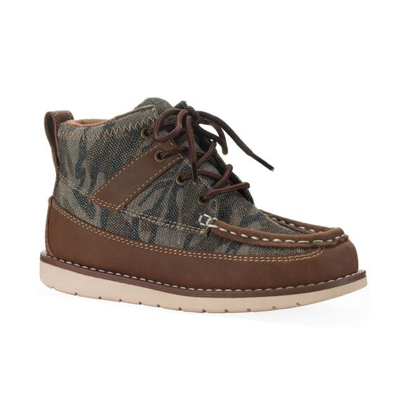 Sun+Stone Kohen Camo Lace up Shoes‎ Size 1M - Picture 1 of 6